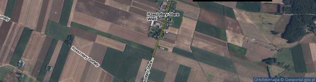 Zdjęcie satelitarne Rzeszotary-Stara Wieś ul.